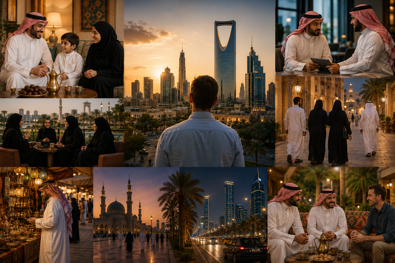 Newcomers to Saudi Arabia often find a society more reserved—and more welcoming—than expected.