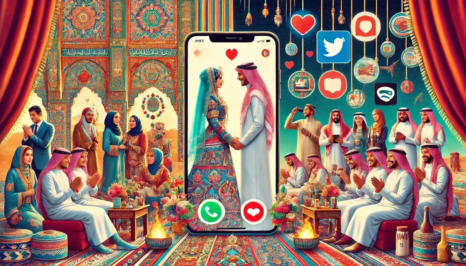Arranged marriages in Saudi Arabia are the original offline Tinder.