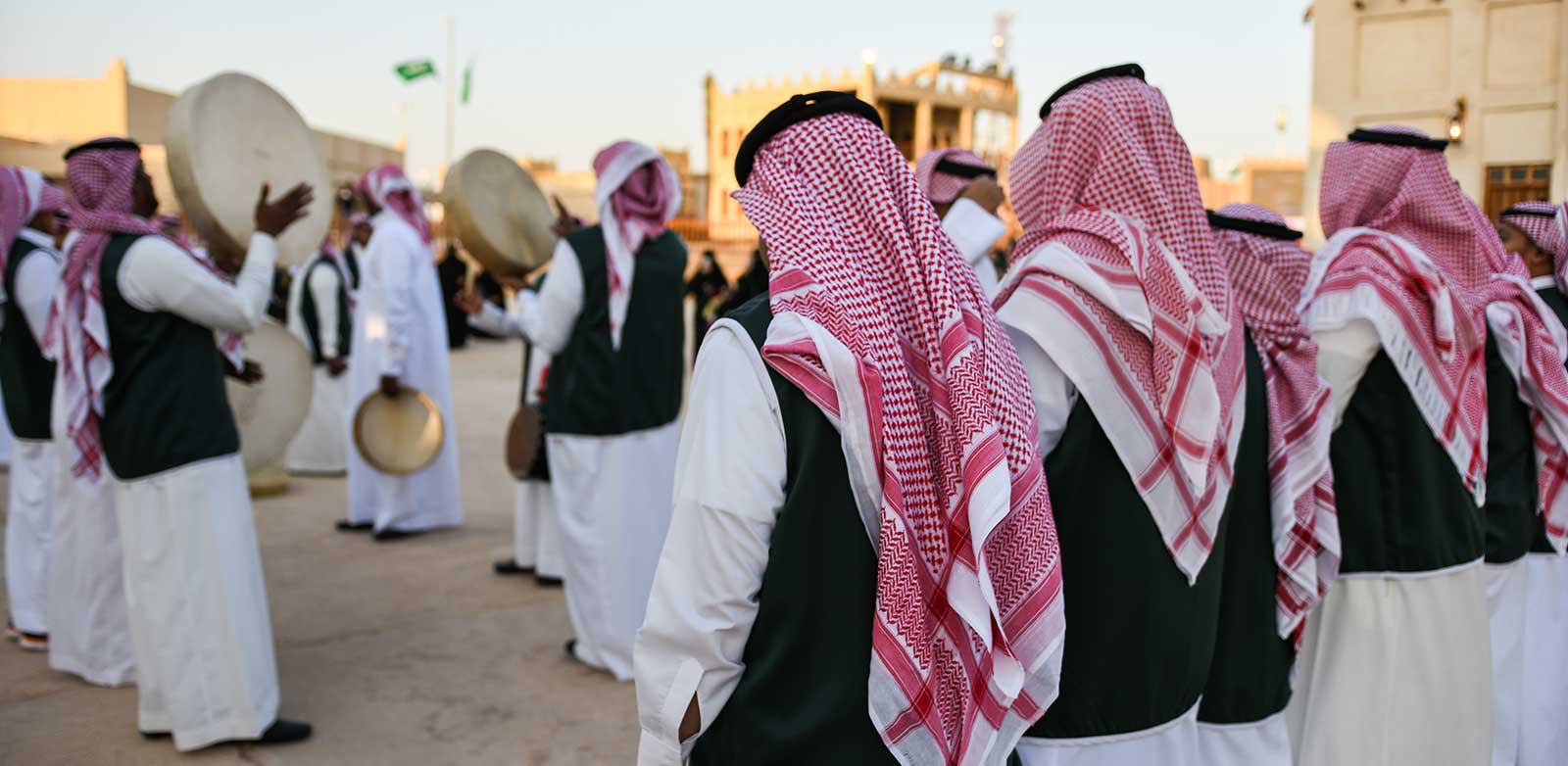 Traditional Saudi Arabian dance and singing in Janadria Festival (Source: Shutterstock)