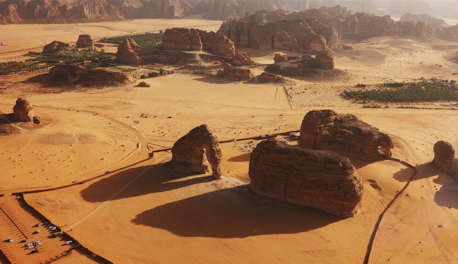 Elephant Rock (Jabal AlFil) in Al Ula, Western Saudi Arabia (Source: Shutterstock)